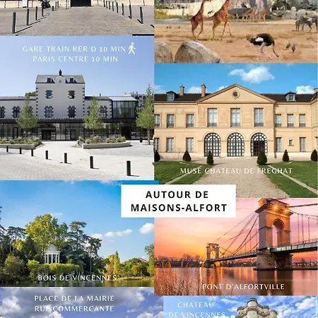 2, Calme, 1 Station De Paris Homestay Maisons-Alfort